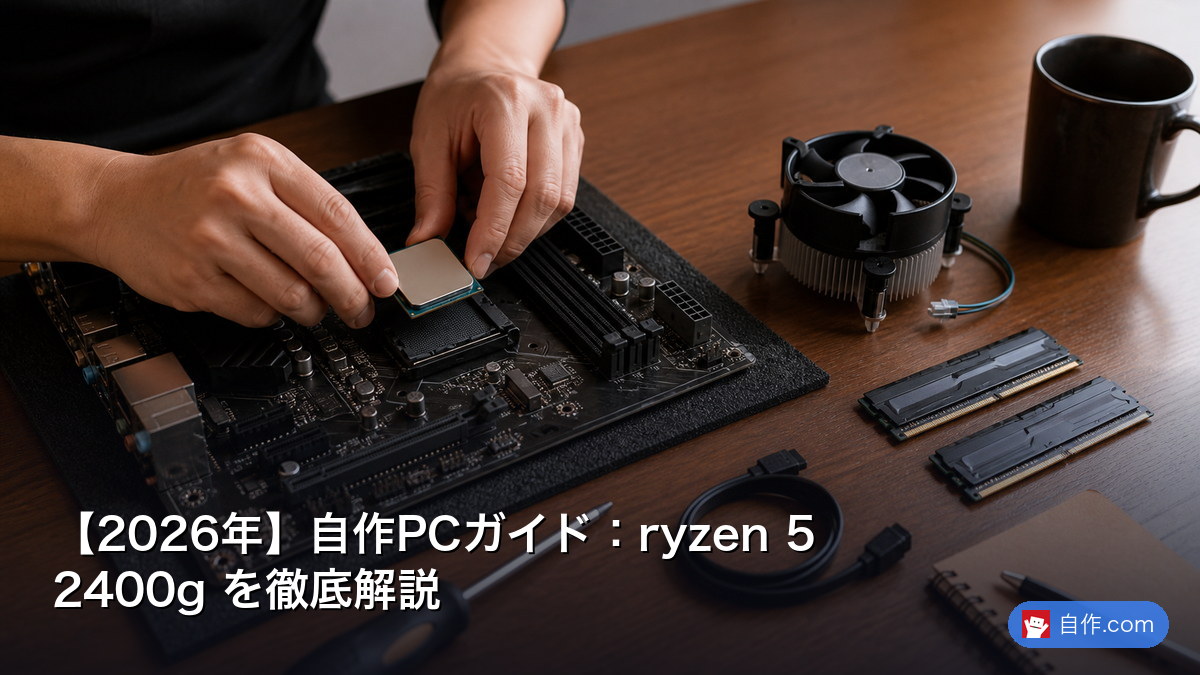 2026年】自作PCガイド：ryzen 5 2400g を徹底解説 | 自作PC関連記事