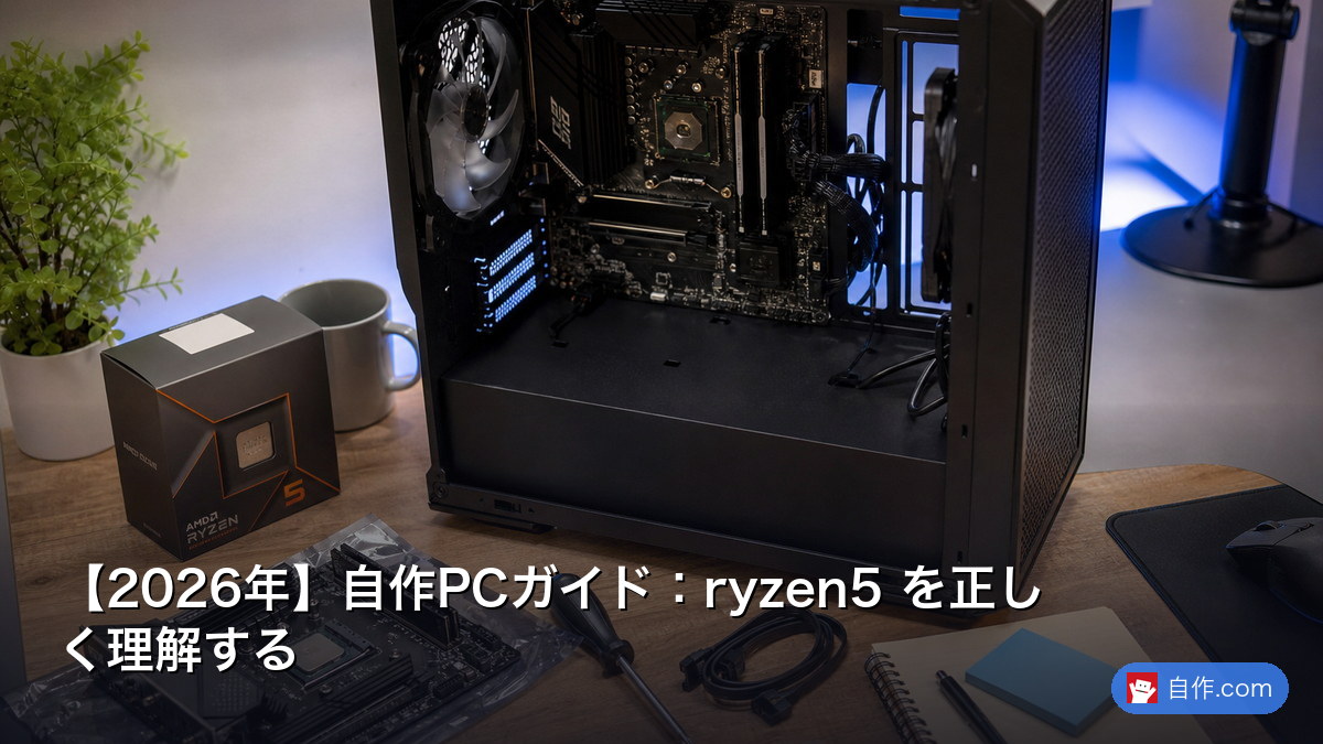 2026年】自作PCガイド：amd ryzen 5 を徹底解説 | 自作PC関連記事