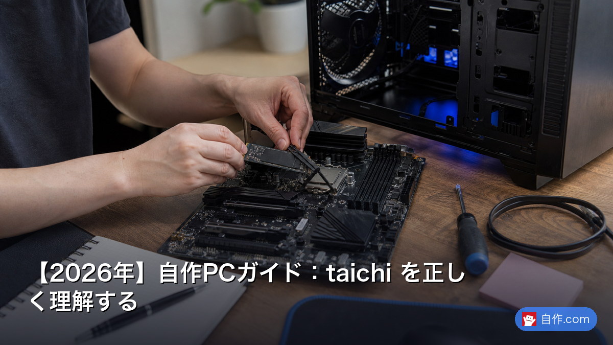 2026年】自作PCガイド：taichi を正しく理解する | 自作PC関連記事