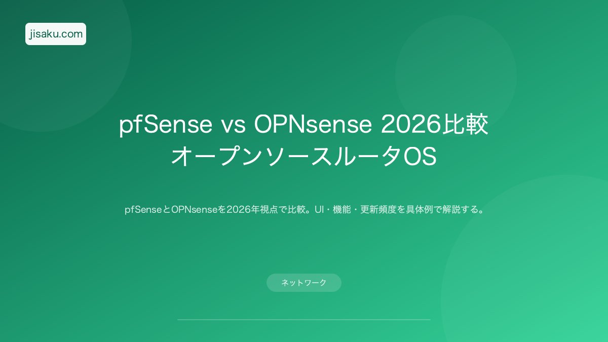 2026年】OpenWrt カスタムルーターガイド｜市販ルーターを高機能化する