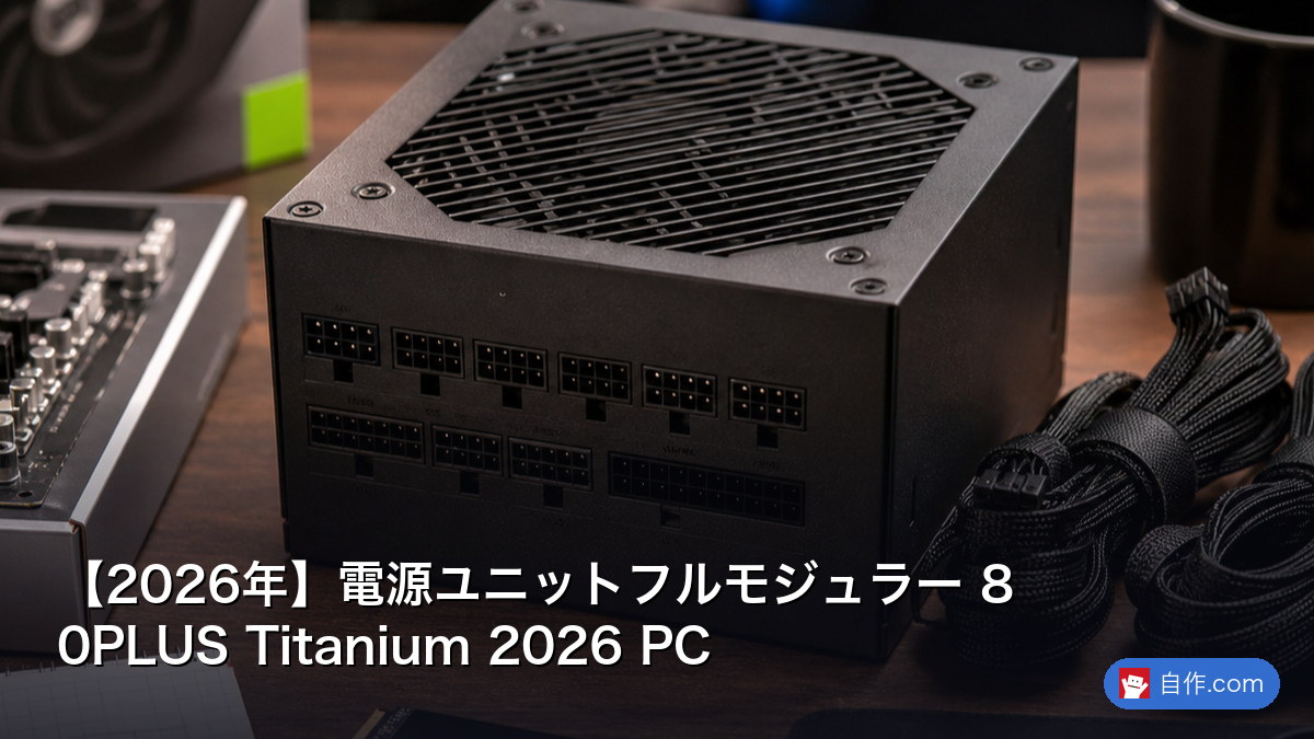 2026年】電源ユニットフルモジュラー 80PLUS Titanium 2026 PC | 自作