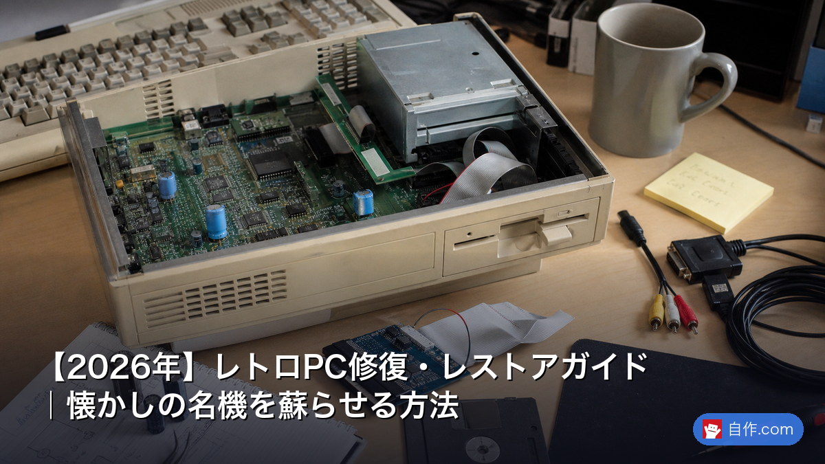 2026年】フロッピーディスク データ救出ガイド｜絶滅メディアからの
