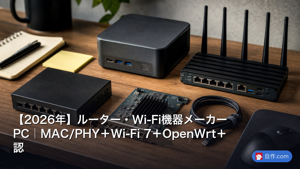 2026年】OpenWrt カスタムルーターガイド｜市販ルーターを高機能化する