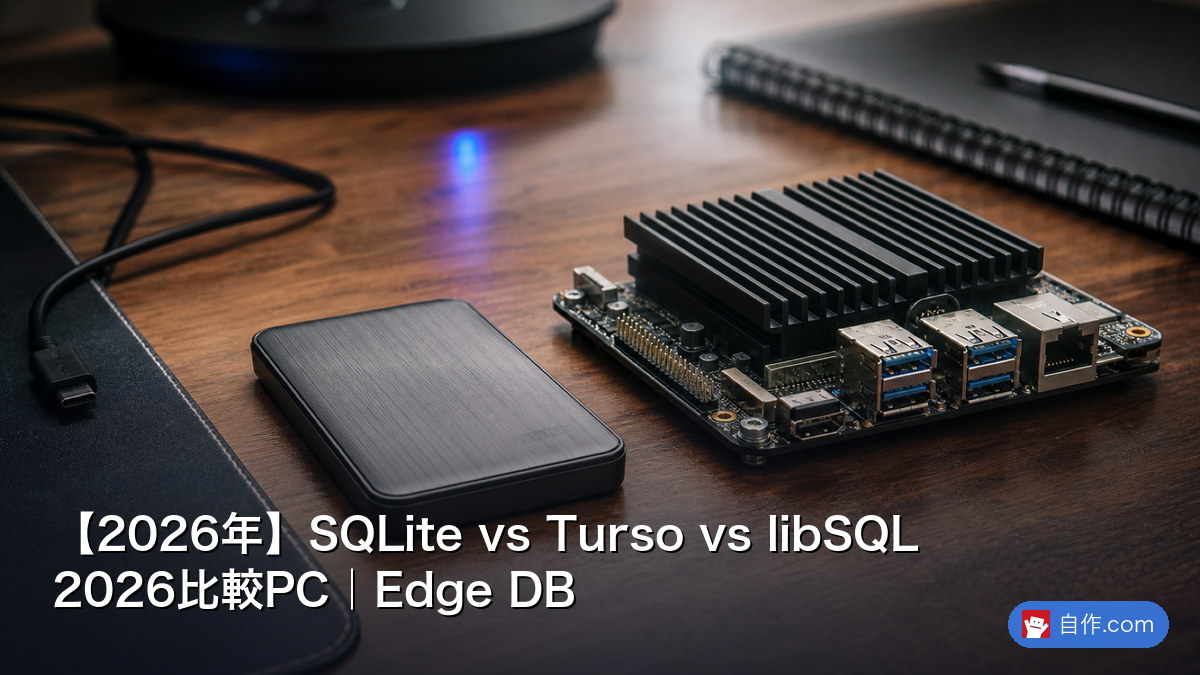 【2026年】SQLite vs Turso vs libSQL 2026比較PC｜Edge DB | 自作PC関連記事 - 自作.com