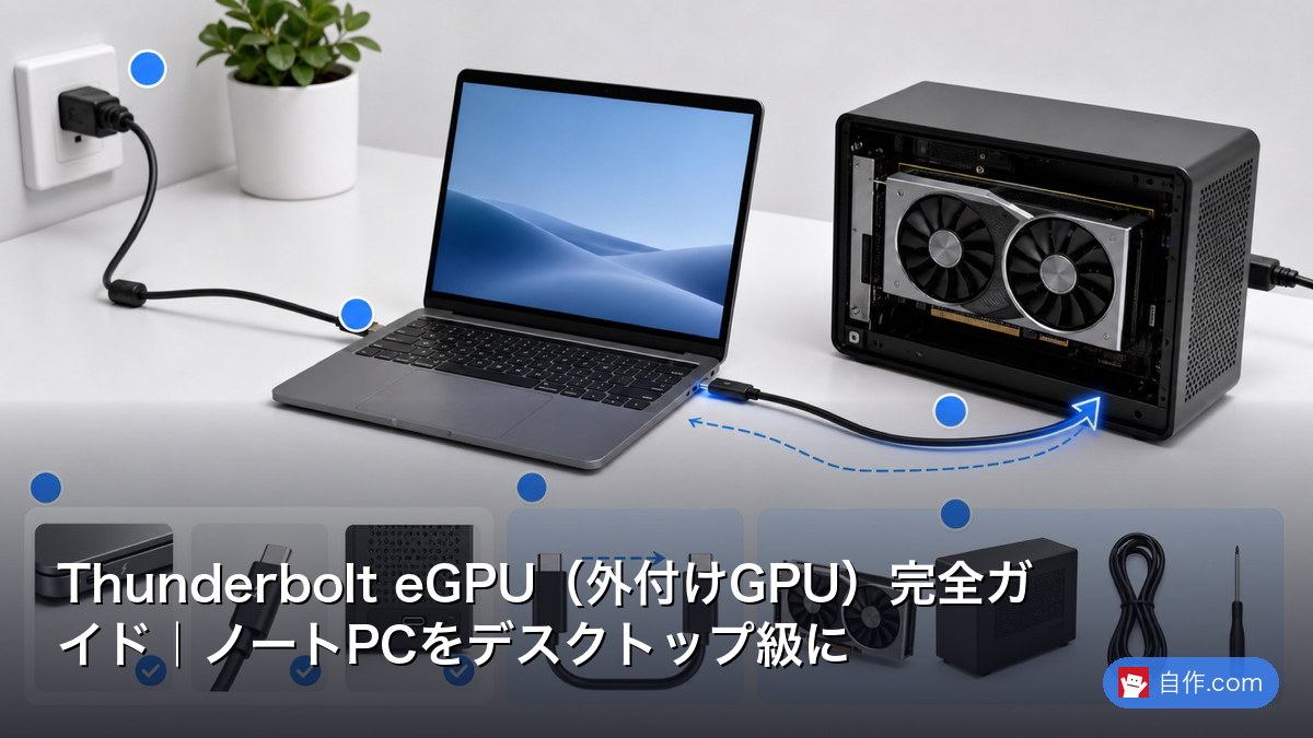 2026年】ノートPC＋外付けGPU（eGPU）セットアップガイド｜ゲーミング
