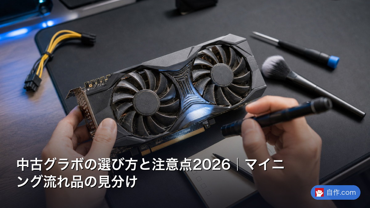 中古パーツPC構築｜見極めとリスク管理の実際 | 自作PC関連記事 - 自作.com