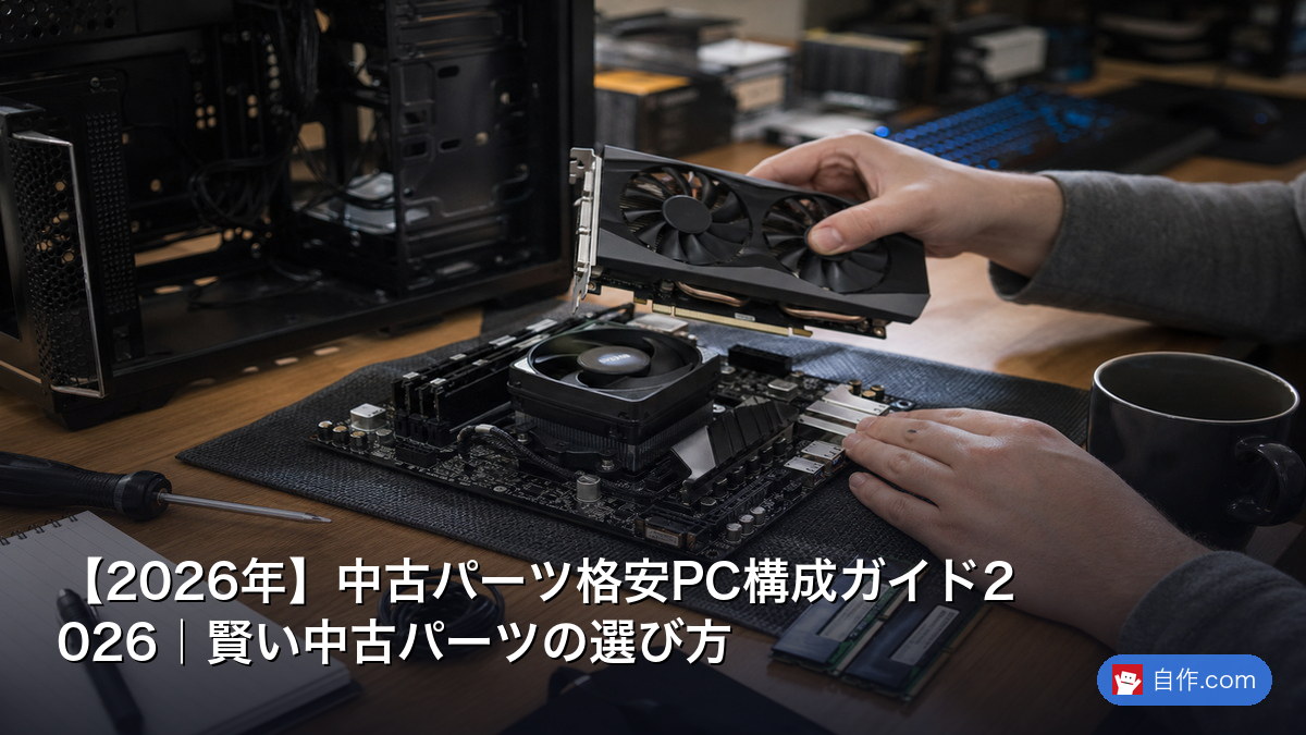 2026年】中古パーツ格安PC構成ガイド2026｜賢い中古パーツの選び方