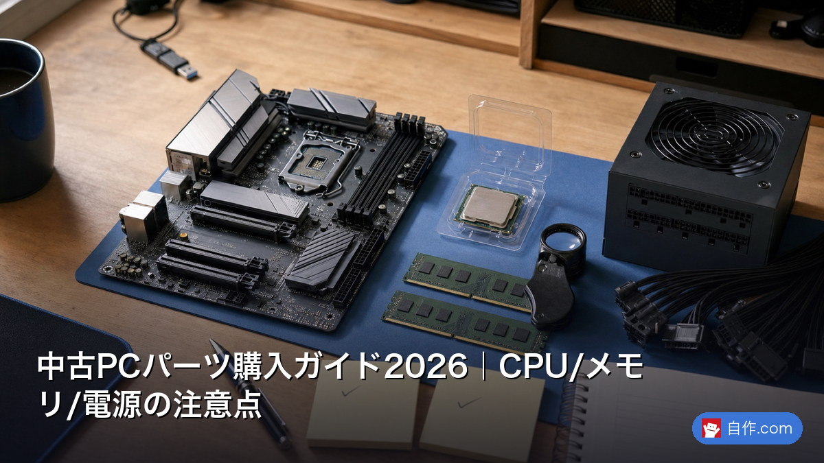 中古パーツPC構築｜見極めとリスク管理の実際 | 自作PC関連記事 - 自作.com