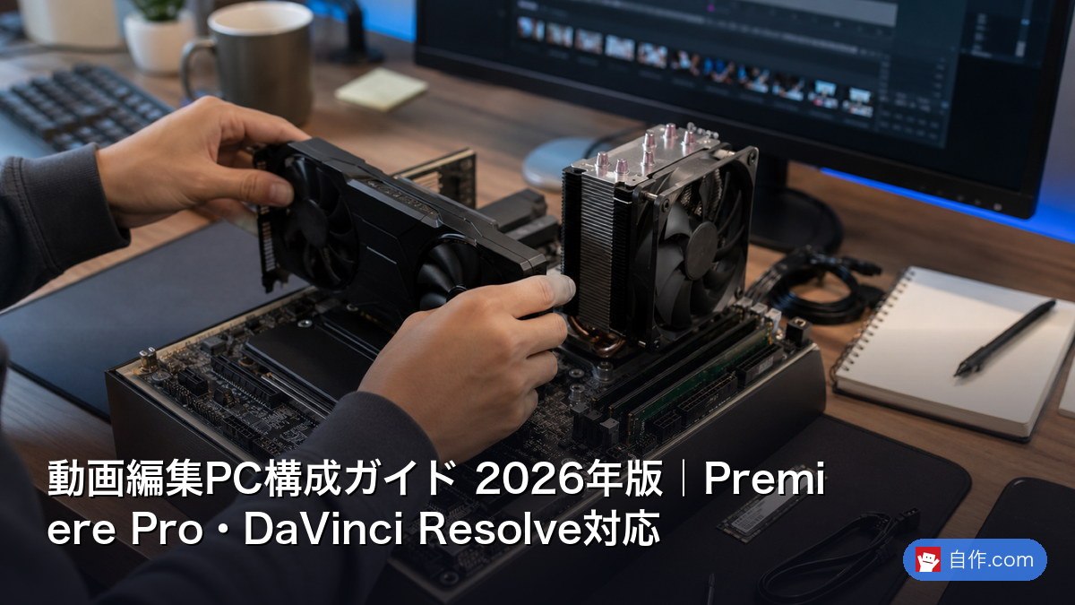 2026年決定版】動画編集PC構成ガイド：4K・8Kをサクサク扱える究極の