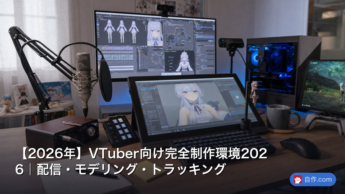 2026年】VTuber配信スタジオPC構築｜VMagicMirror・Animaze・表情認識