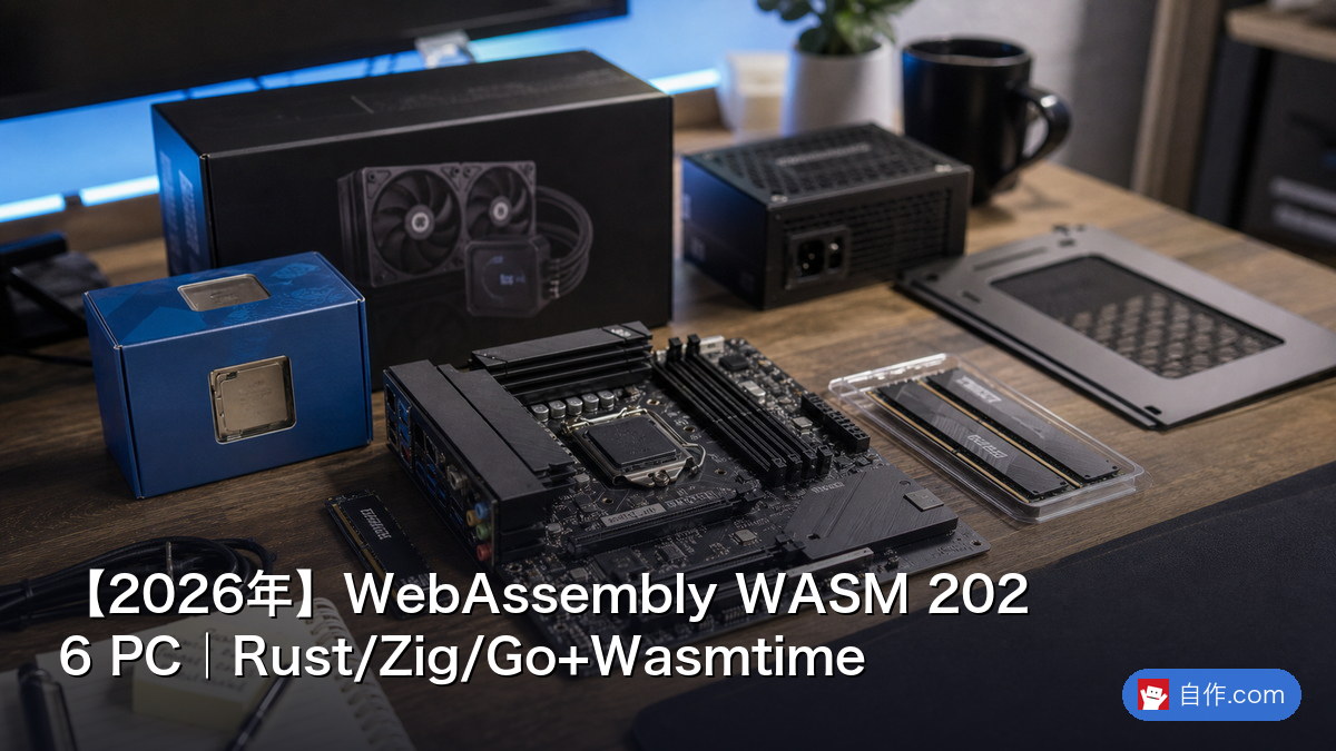 【2026年】WebAssembly WASM 2026 PC｜Rust/Zig/Go+Wasmtime | 自作PC関連記事 - 自作.com