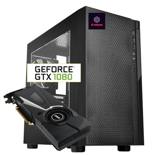 自作PC　RYZEN5 4500・8GB・128GB・GTX645・WIN11 整備済み品】 ゲーミングPC デスクトップPC タワー型 G-Stormシリーズ