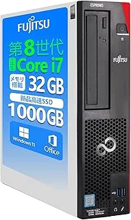 i7-8700】【整備済み品】 【Amazon.co.jp 限定】富士通 デスクトップPC