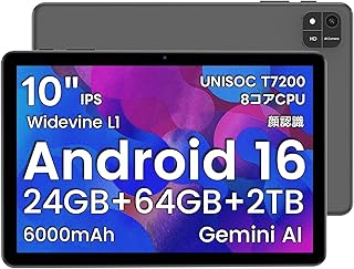 2025新登場 Android 16 タブレット 大画面】COLOR (メーカー不明