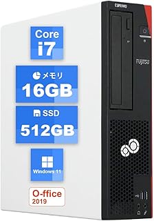 i7-8700】【整備済み品】富士通デスクトップパソコン ESPRIMO D588 デ