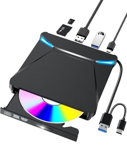 Nexmora 即日発送【2025革新型・高速USB3.0対応】 CD DVDドライブ 外