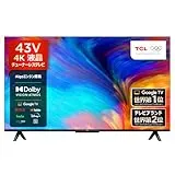 FPD チューナーレステレビ 43型 4K Google TV ネット動画対応 スマート