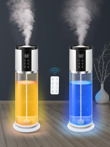 加湿器 大容量 12L 【2026新モデル 加熱＆超音波式 5重除菌浄