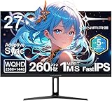 MFG27F4Q】Minifire 27インチ ゲーミングモニター WQHD(2560