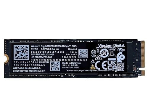 SN810】Western Digital WD SSD 512GB PC SN8 (YMER) - ¥12,900