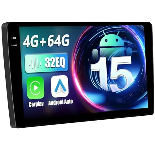 AUOMETO 10インチ Android 2DIN ディスプレイオーディオ、4