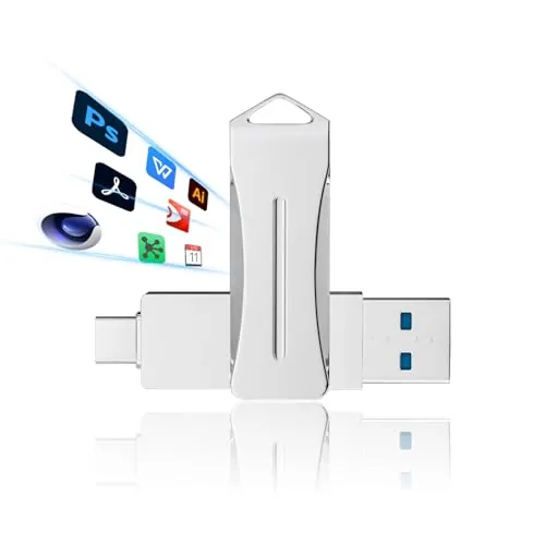 4TB 高速】USBメモリ 2in1【スマホ使用可 Phone PC対応可ip… ¥6,888
