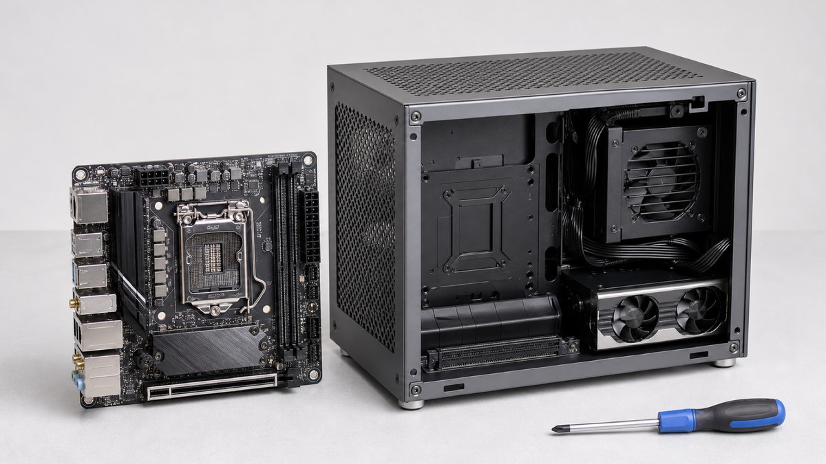 Mini-ITX SFF(小型)PC自作ガイド2026｜ケース・冷却・パーツ選定完全