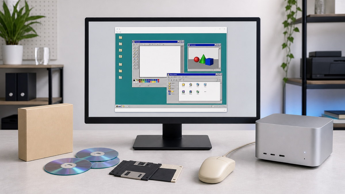 2026年】懐かしのPCソフトを現代PCで動かす方法｜Windows 95/98ソフト