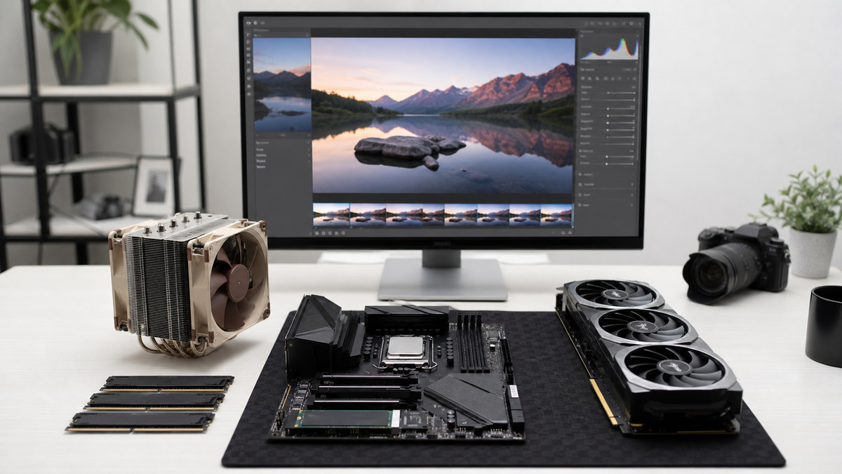 Adobe Lightroom Classic 2026 自作PC｜RAW 現像と AI Denoise | 自作